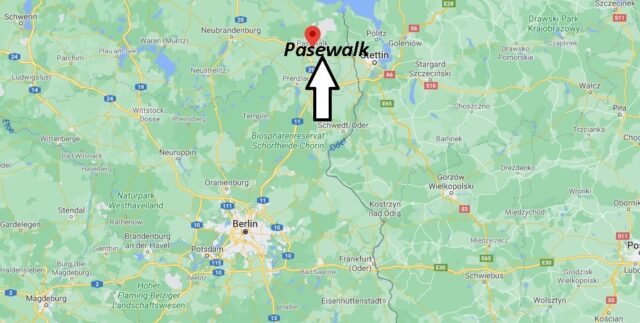 Wo liegt Pasewalk -Wo ist Pasewalk (Postleitzahl 17309)