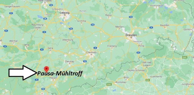 Wo liegt Pausa-Mühltroff -Wo ist v (Postleitzahl 07919)