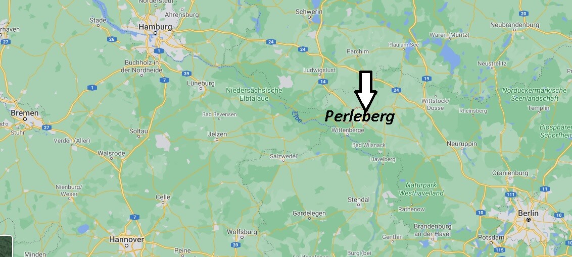 Wo liegt Perleberg - Wo ist Perleberg (Postleitzahl 19348)