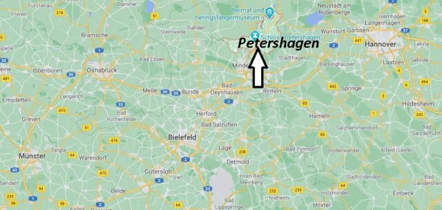 Wo liegt Petershagen - Wo ist Petershagen (Postleitzahl 32469)