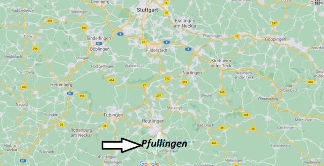 Wo liegt Pfullingen-Wo ist Pfullingen (Postleitzahl 72793)