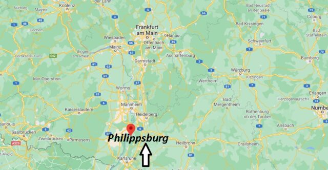 Wo liegt Philippsburg -Wo ist Philippsburg (Postleitzahl 76661)