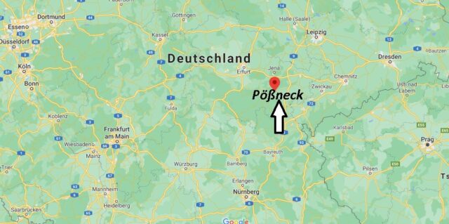 Wo liegt Pößneck - Wo ist Pößneck (Postleitzahl 07381)