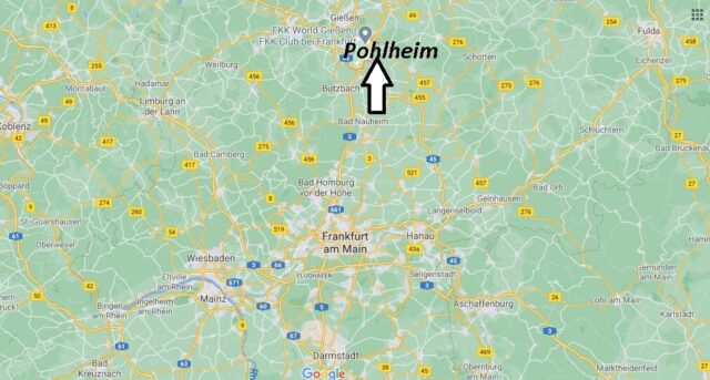 Wo liegt Pohlheim- Wo ist Pohlheim (Postleitzahl 35415)