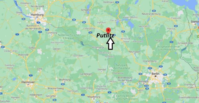Wo liegt Putlitz - Wo ist Putlitz (Postleitzahl 16949)