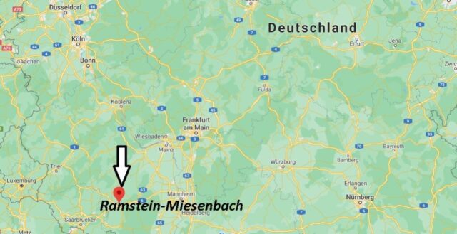Wo liegt Ramstein-Miesenbach- Wo ist Ramstein-Miesenbach (Postleitzahl 66877)