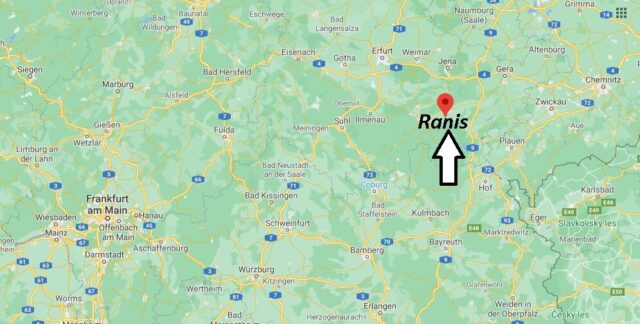 Wo liegt Ranis - Wo ist Ranis (Postleitzahl 07389)