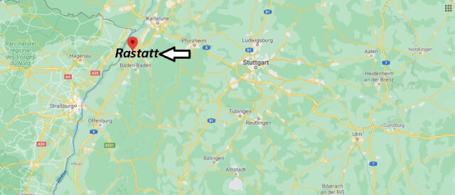 Wo liegt Rastatt - Wo ist Rastatt (Postleitzahl 76437)