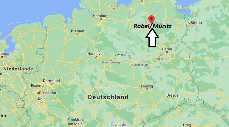 Wo liegt Röbel/Müritz? Wo ist Röbel/Müritz (Postleitzahl 17207) | Wo Liegt