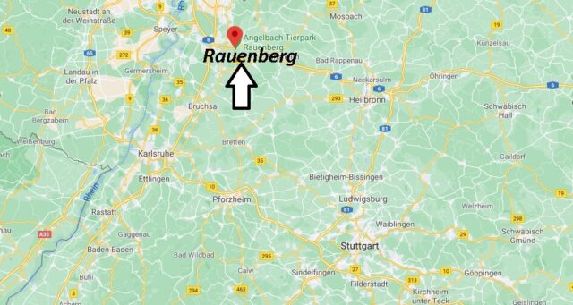 Wo liegt Rauenberg - Wo ist Rauenberg (Postleitzahl 69231)