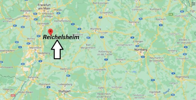 Wo liegt Reichelsheim - Wo ist Reichelsheim (Postleitzahl 64385)