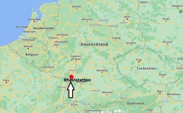 Wo liegt Rheinstetten - Wo ist Rheinstetten (Postleitzahl 76287)