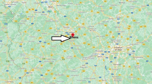 Wo liegt Rhens- Wo ist Rhens (Postleitzahl 56321)