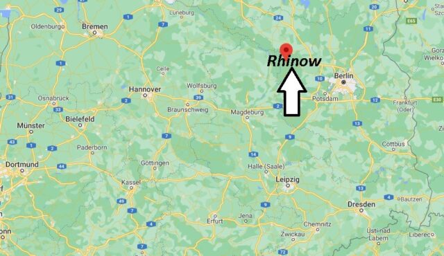 Wo liegt Rhinow - Wo ist Rhinow (Postleitzahl 14728)