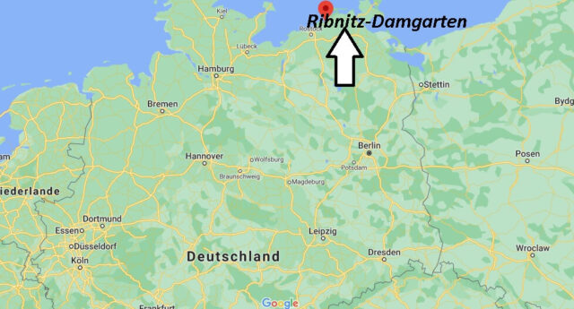 Wo liegt Ribnitz-Damgarten - Wo ist Ribnitz-Damgarten (Postleitzahl 18311)