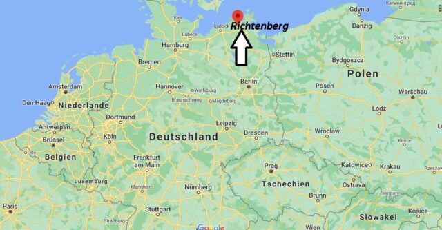Wo liegt Richtenberg - Wo ist Richtenberg (Postleitzahl 18461)
