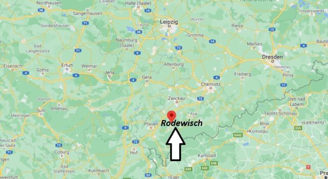 Wo liegt Rodewisch - Wo ist Rodewisch (Postleitzahl 08228)