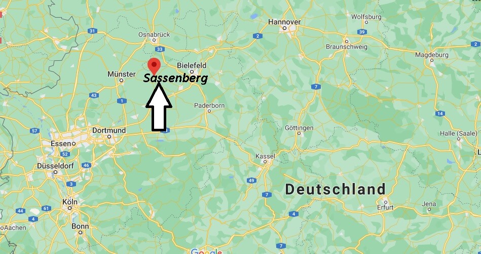 In welchem Bundesland liegt Sassenberg
