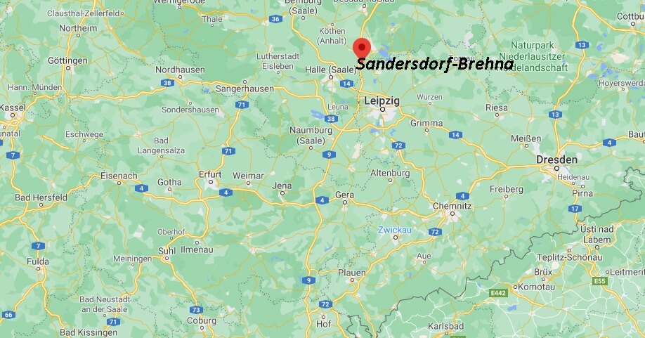 Wo ist Sandersdorf-Brehna (Postleitzahl 06792)