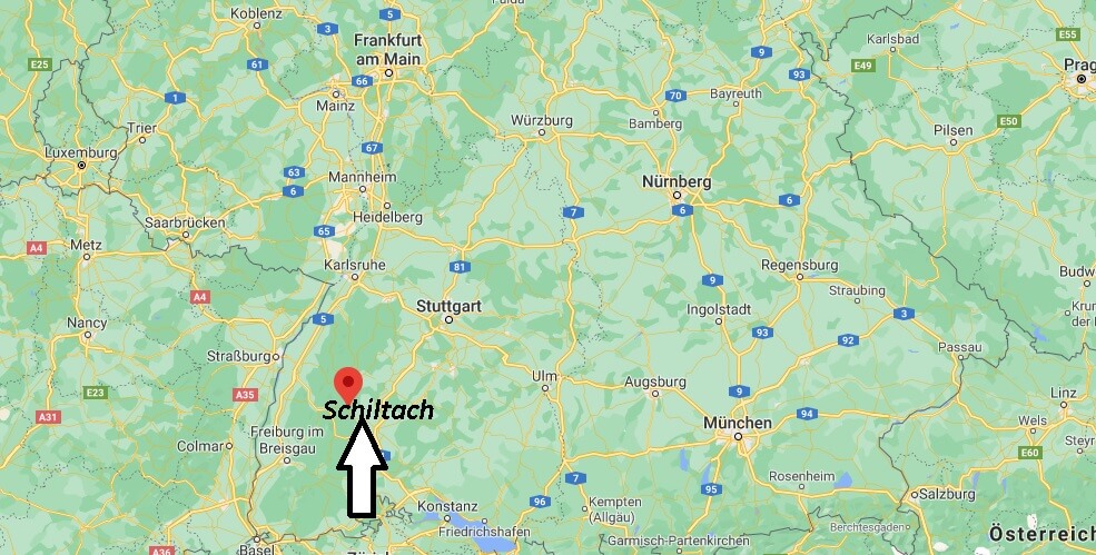 Wo ist Schiltach (Postleitzahl 77761)