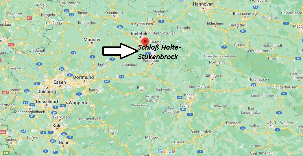 Wo ist Schloß Holte-Stukenbrock (Postleitzahl 33758)