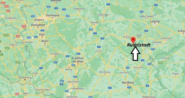 Wo liegt Rudolstadt