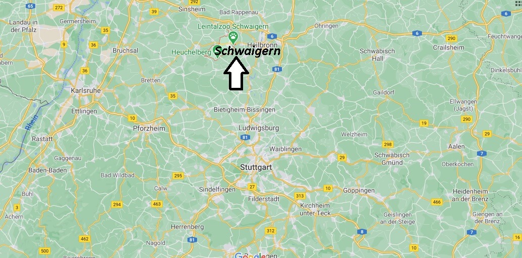 Wo ist Schwaigern (Postleitzahl 74193)