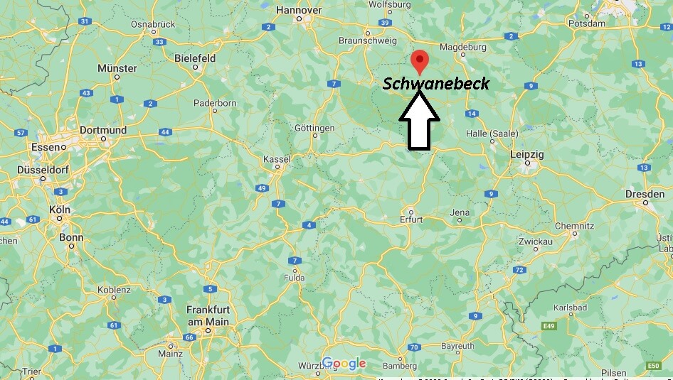 Wo ist Schwanebeck (Postleitzahl 39397)