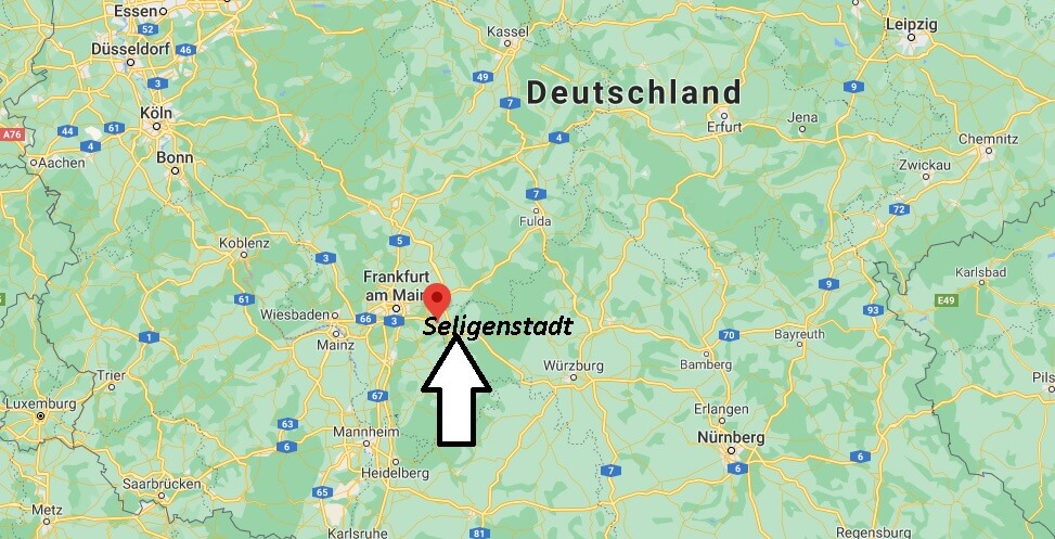 Wo ist Seligenstadt (Postleitzahl 63500)