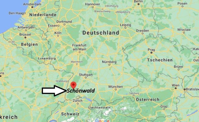 Wo liegt Schönwald