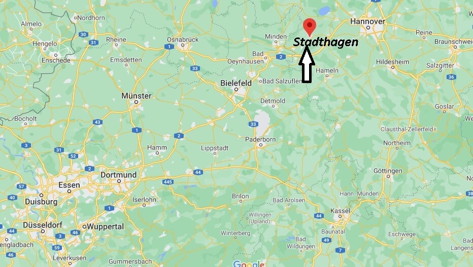 Wo ist Stadthagen (Postleitzahl 31655)