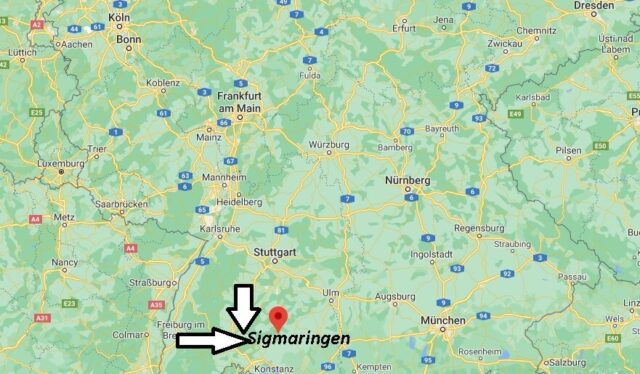 Wo liegt Sigmaringen