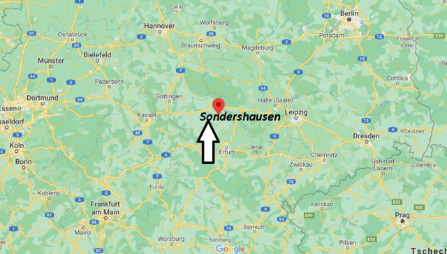 Wo liegt Sondershausen