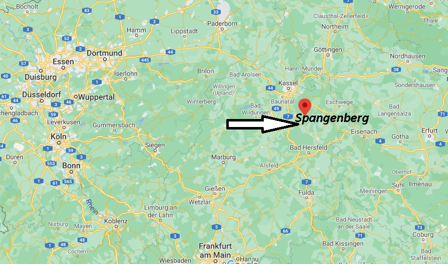 Wo liegt Spangenberg