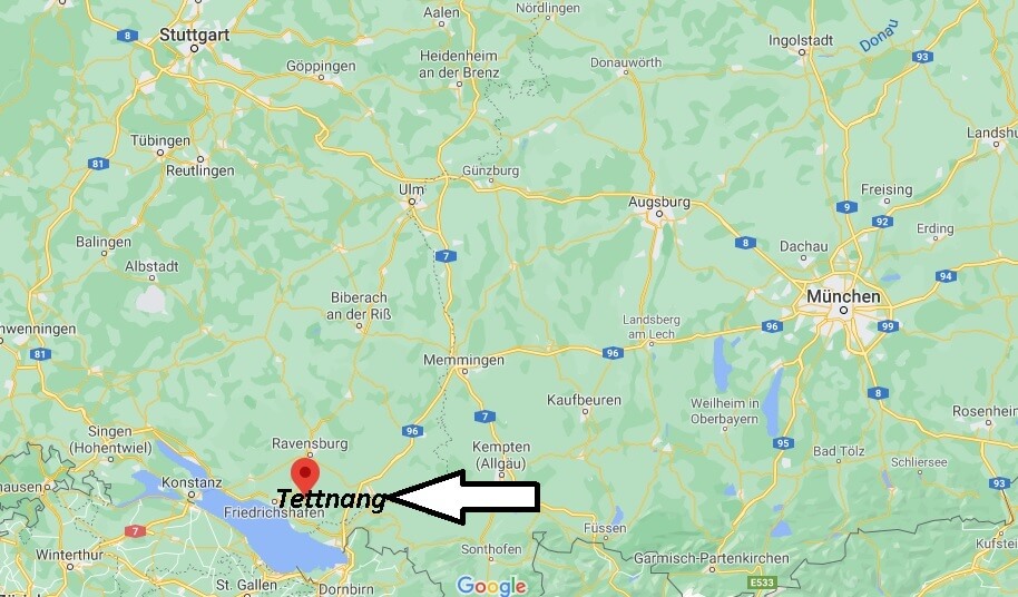 Wo ist Tettnang (Postleitzahl 88069)