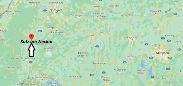 Wo liegt Sulz am Neckar