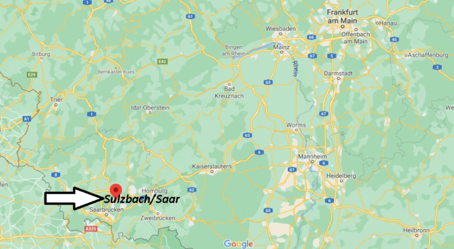 Wo liegt Sulzbach Saar