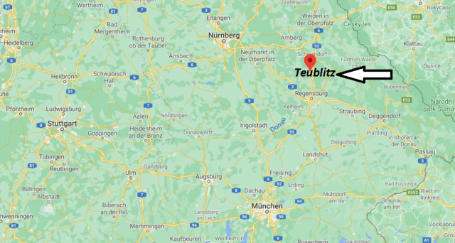 Wo liegt Teublitz