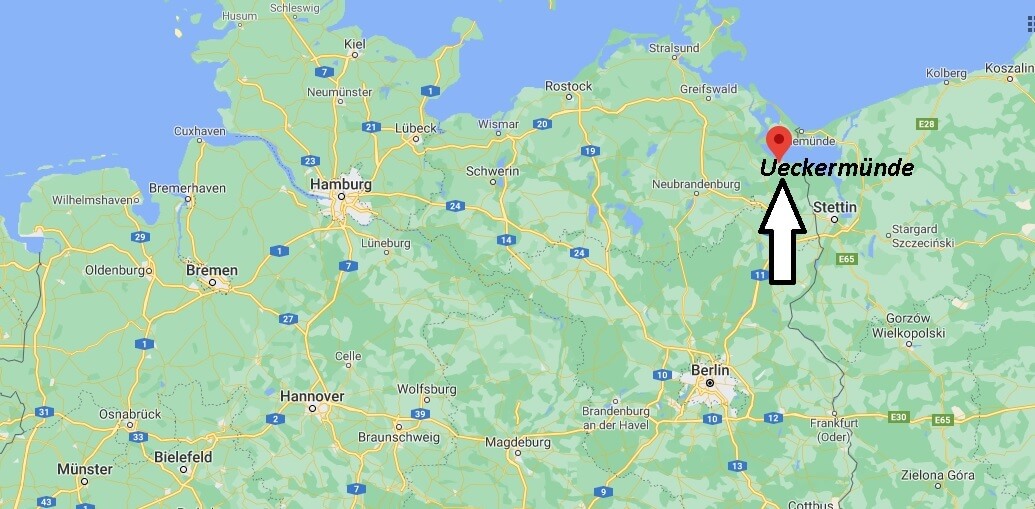 In welchem Bundesland liegt Ueckermünde