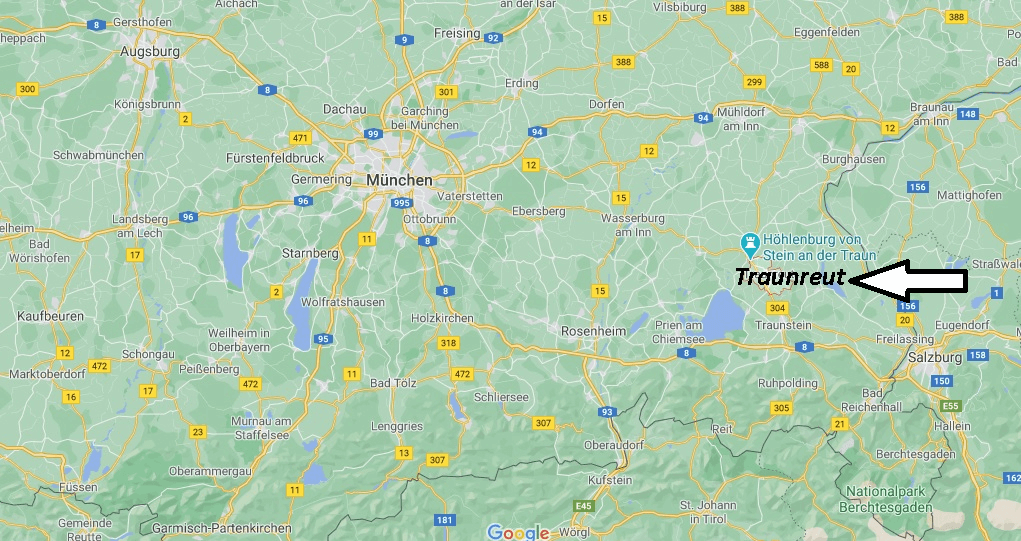 Wo liegt Traunreut