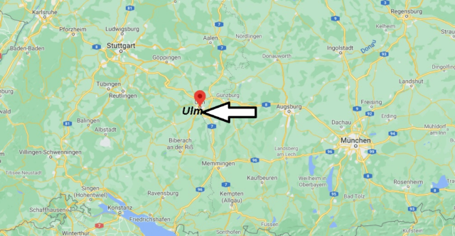 Wo liegt Ulm