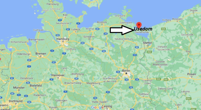 Wo liegt Usedom