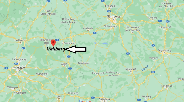 Wo liegt Vellberg