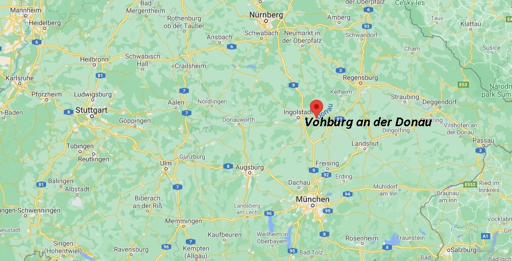 In welchem Bundesland ist Vohburg an der Donau