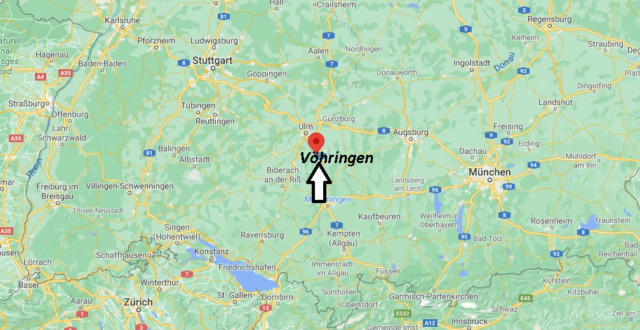 Wo liegt Vöhringen