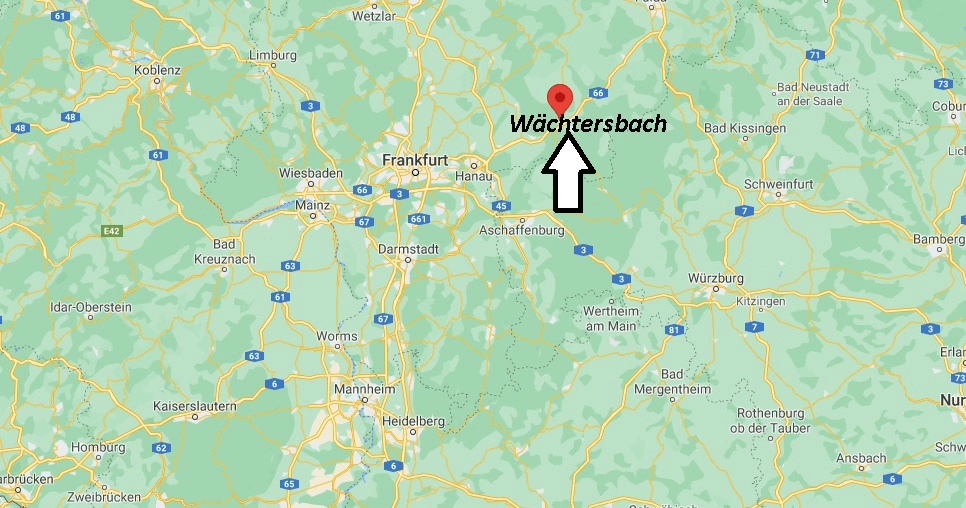 Wo liegt Wächtersbach
