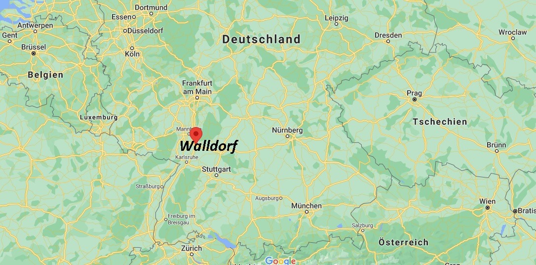 In welchem Bundesland liegt Walldorf