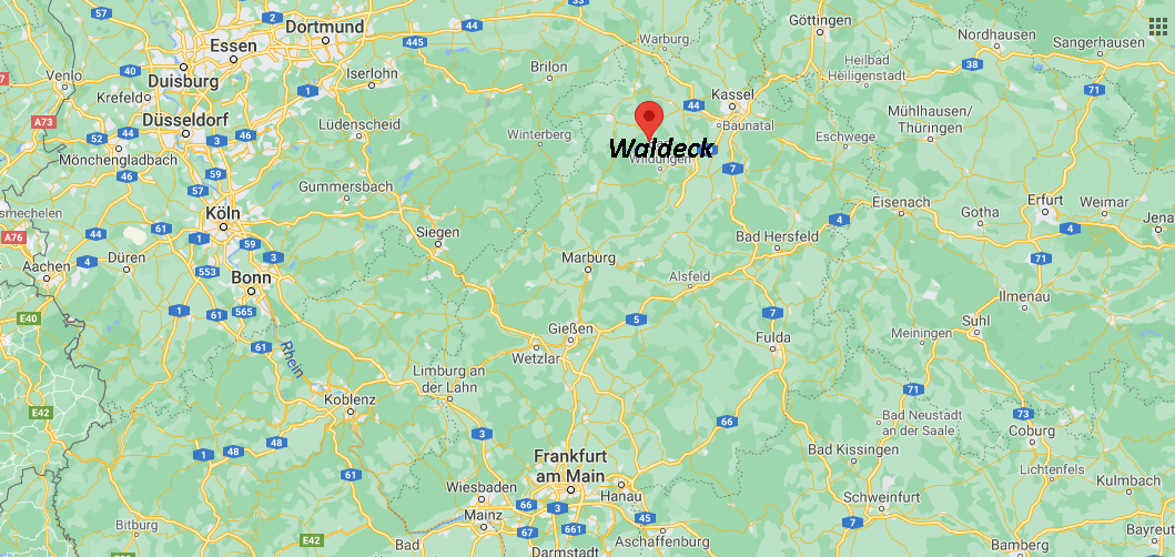 In welchem Bundesland liegt Waldeck
