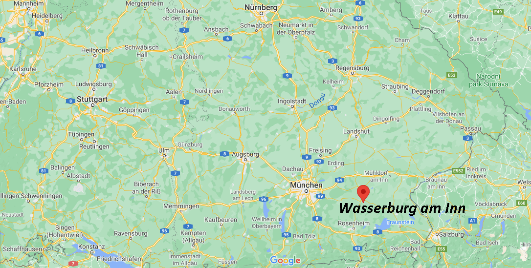 In welchem Bundesland liegt Wasserburg am Inn