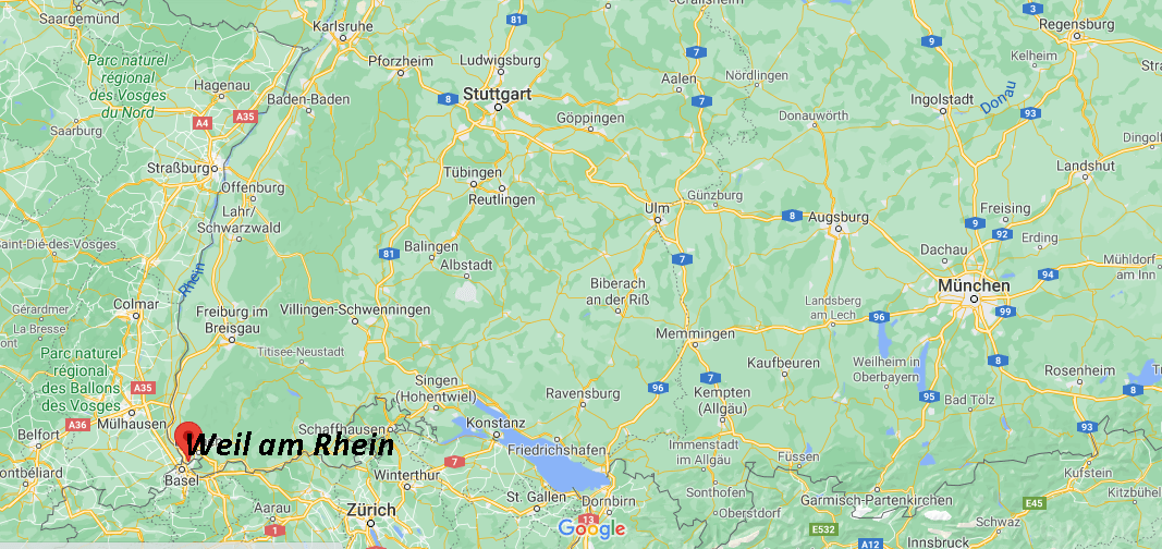In welchem Bundesland ist Weil am Rhein